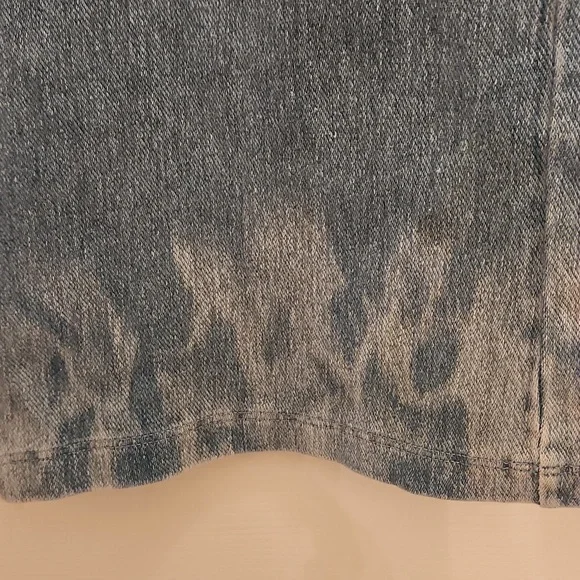 NWT Denim Blue Cropped Jeans size L - Picture 3 of 5